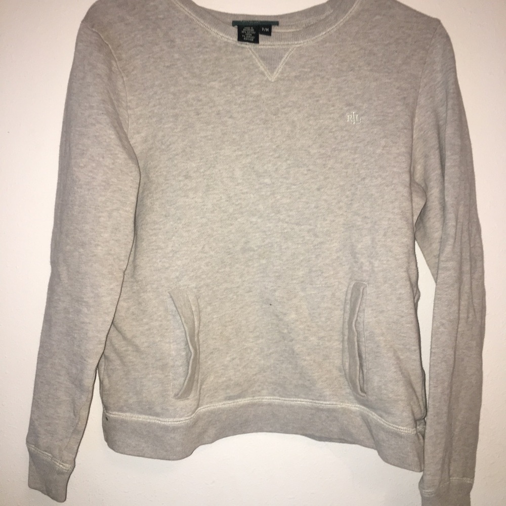 Medium Ralph Lauren Petite Crewneck Swearshirt